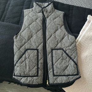 J Crew down puffer vest